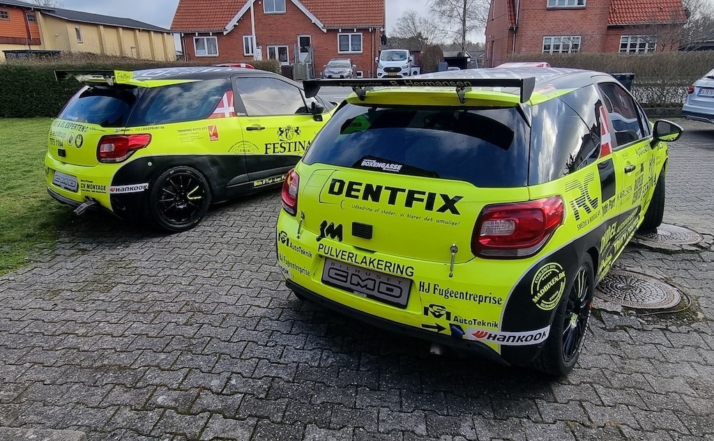 2 x Citroen DS3-cup racer